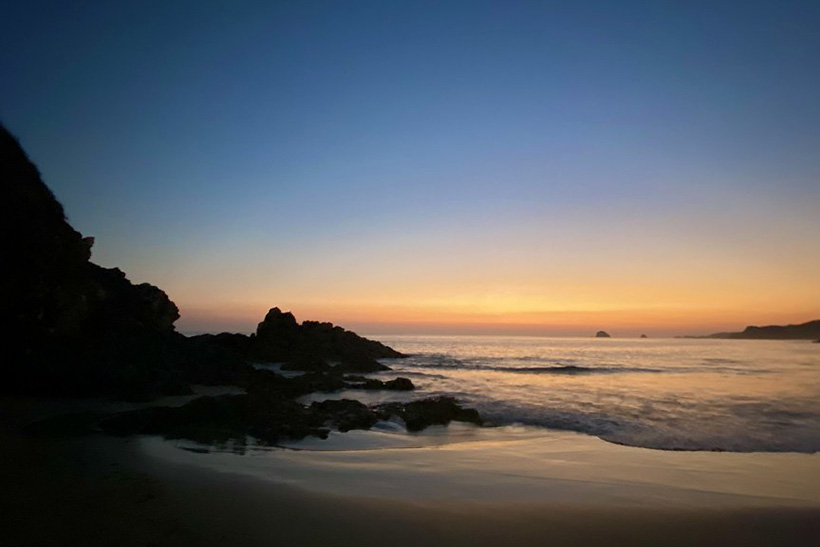 Playa de Zipolite. Foto Lamblukas (CC)