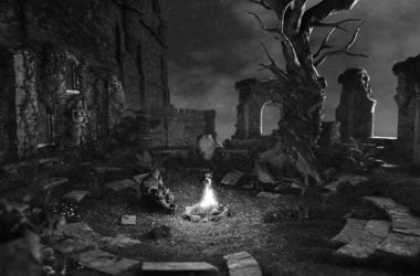 Un Santuario de Enlace de Fuego de Dark Souls. videojuegos