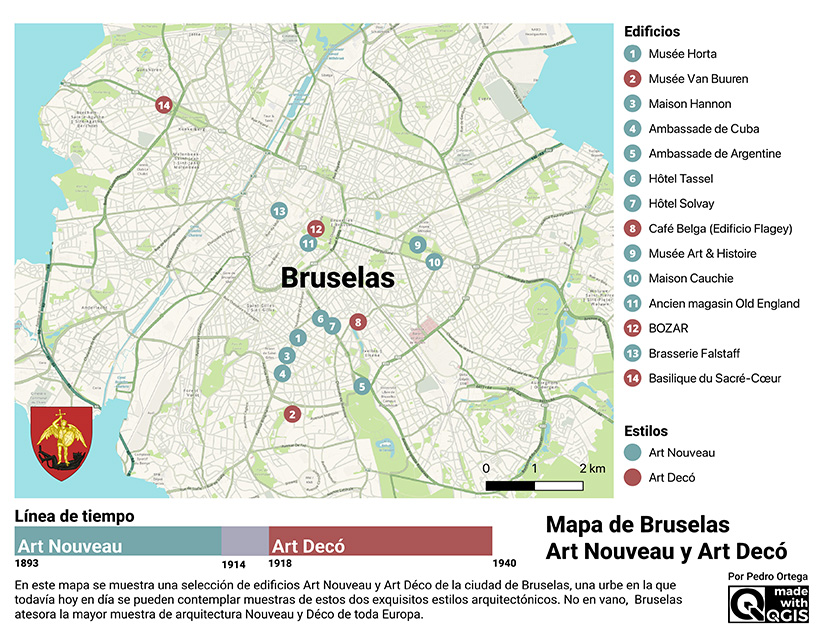 Un flâneur en Bruselas
