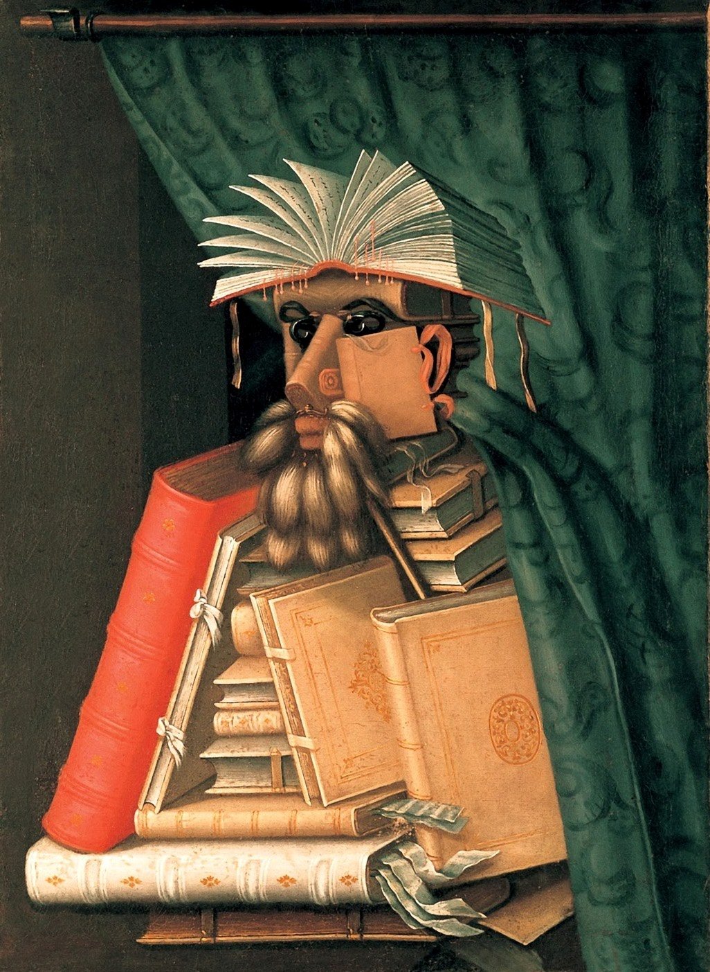 Contra las obras completas 1 arcimboldo librarian stokholm