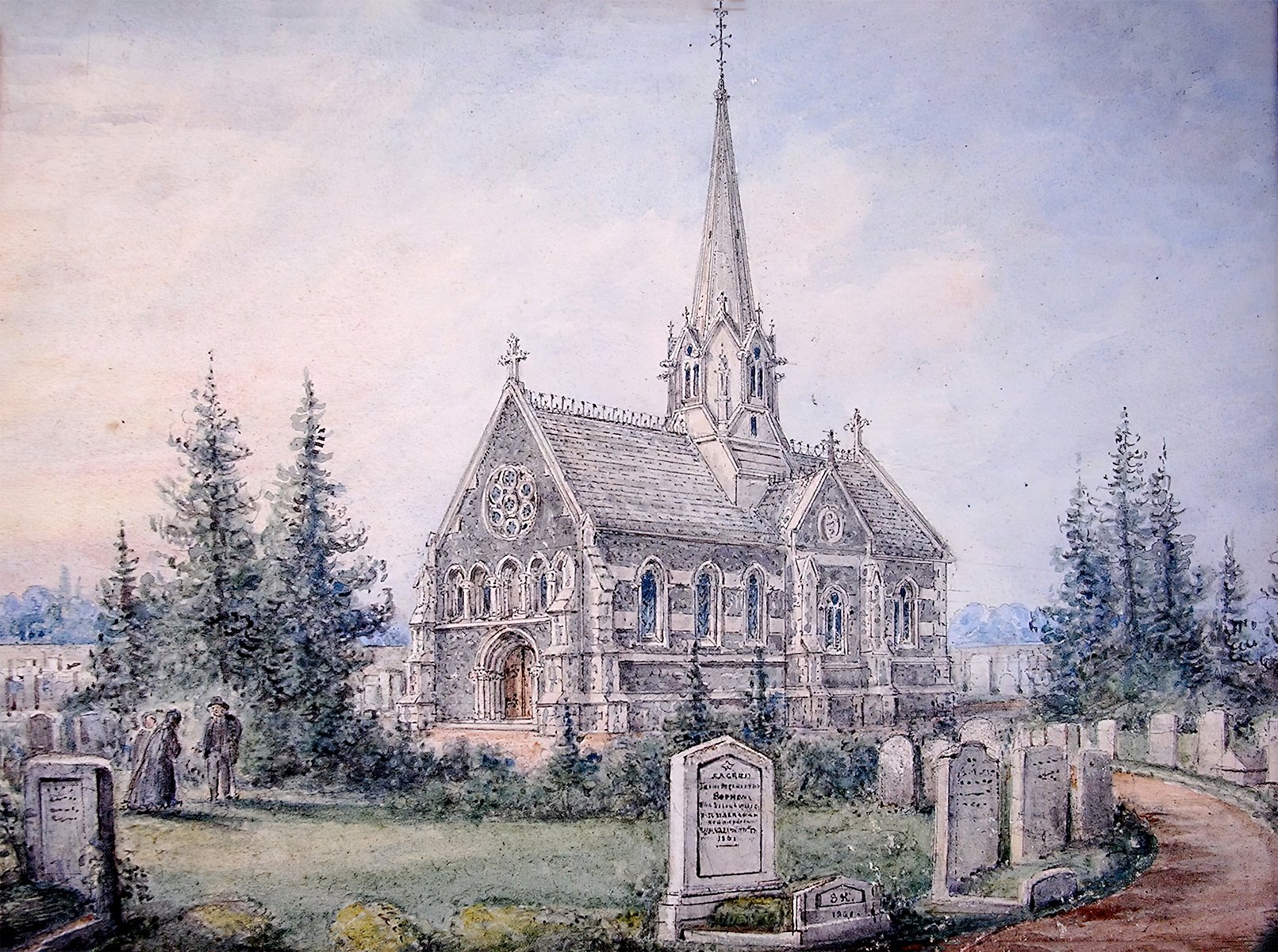 El día que lloré en el cementerio de Mill Road 1 Mortuary Chapel Harraden