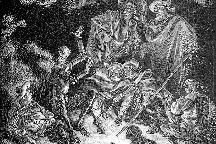 Cervantes, autor de Borges y Bolaño 1 Uno de los grabados del Quijote de Gustave Doré. borges
