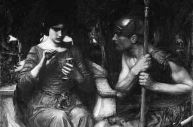 Medea y Jasón, de John William Waterhouse.po