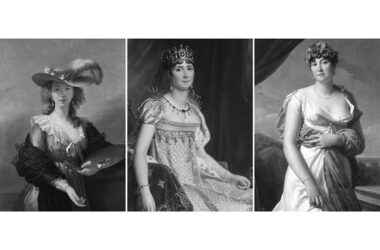 Tres chicas de la Revolución francesa