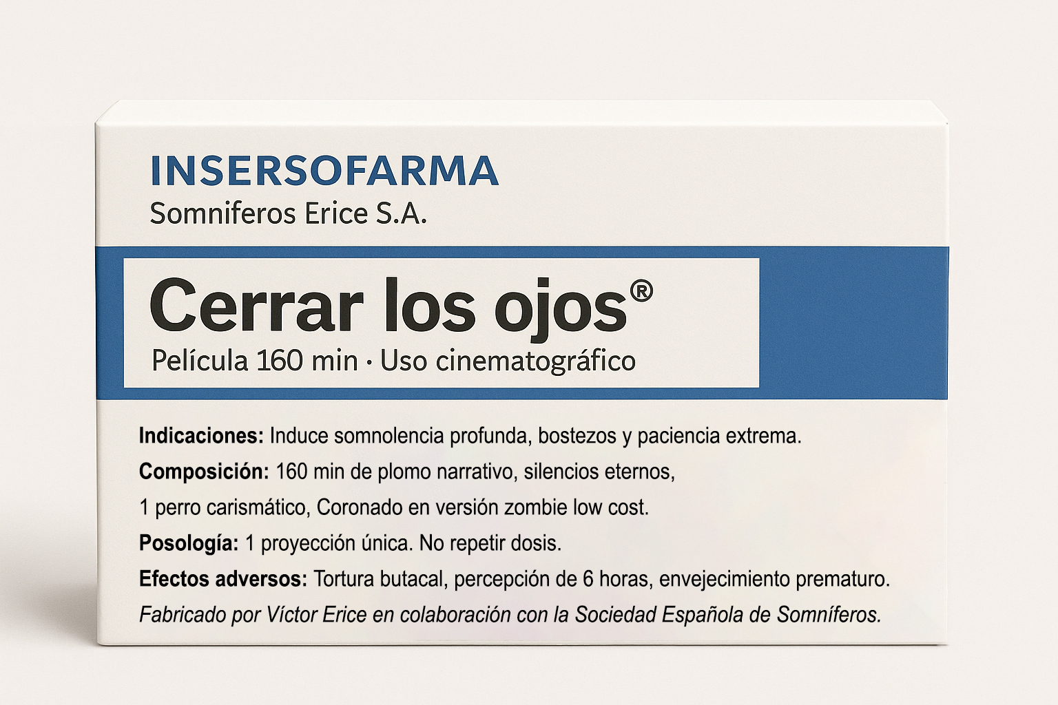 Cerrar los ojos<sup>®</sup>. Prospecto de información para el paciente 1 cerrarlosjos 1