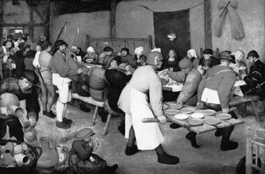La boda campesina, de Pieter Brueghel el Viejo. comida e identidad