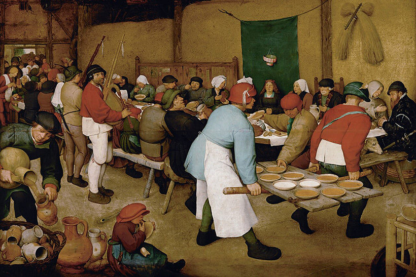 Comida e identidad: guerras de fogón en la cultura global 1 La boda campesina, de Pieter Brueghel el Viejo. comida e identidad