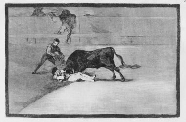 La desgraciada muerte de Pepe-Hillo en la plaza de Madrid, de Francisco de Goya. toros
