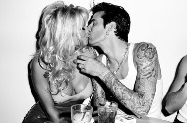 Pamela Anderson y Tommy Lee, 1995. Fotografía: Steve Granitz / Getty.