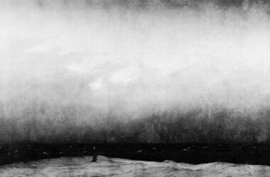El monje frente al mar, de Caspar David Friedrich. nihilismo