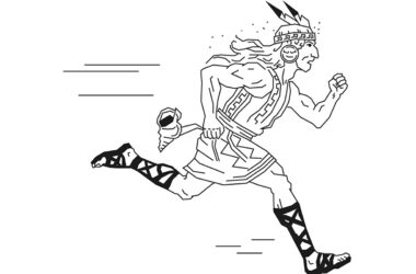 Corriendo por el sudor del sol (y las lágrimas de la luna)
