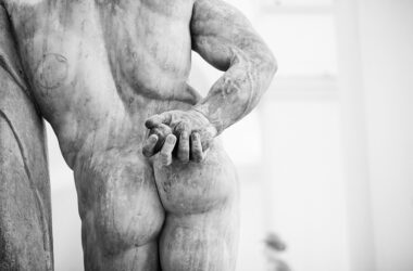 Vista trasera del Hércules Farnesio. (DP) culo deporte 2