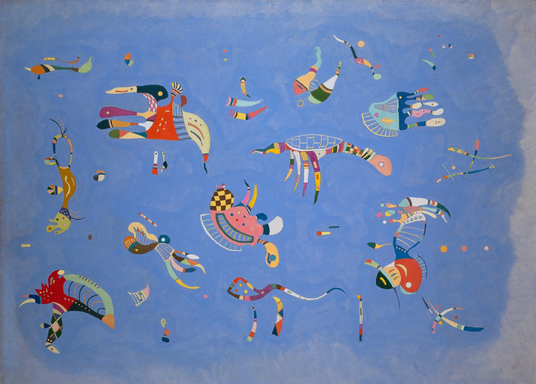 Wassily Kandinsky Sky Blue 1940