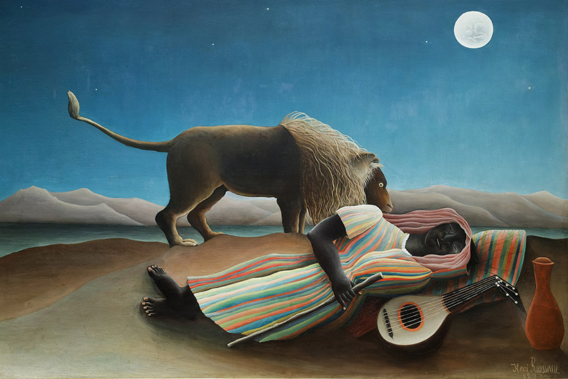 La insolencia biológica de dormir 1 La gitana dormida, de Henri Rousseau. dormir