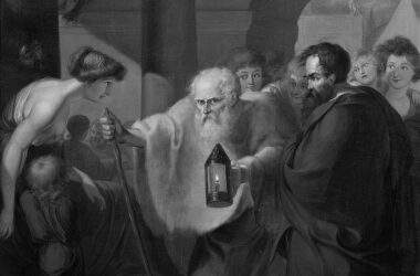 Diogenes looking for a man bn