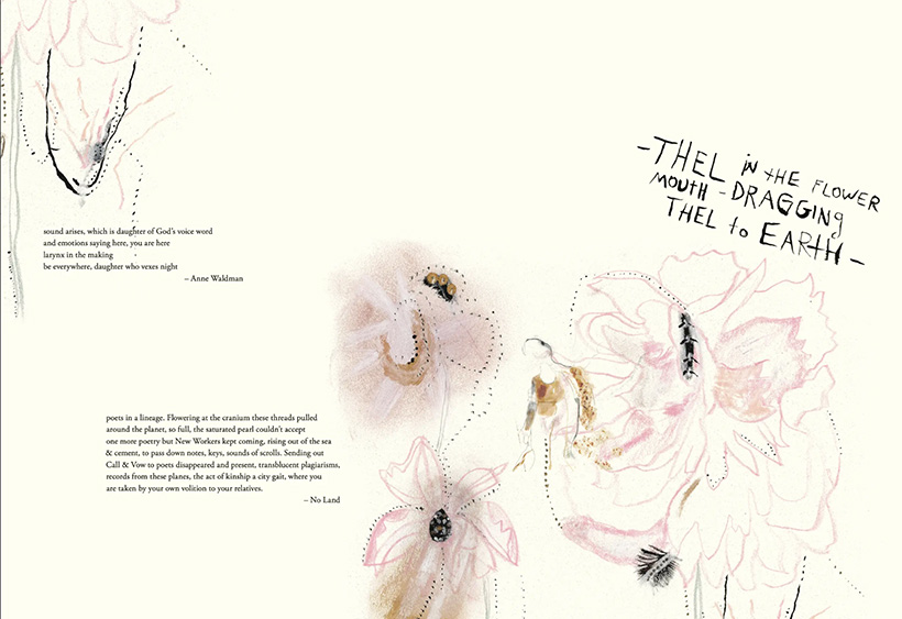 Poesía visionaria en <i>The Velvet Wire</i>, de Anne Waldman, la última poeta beat, y No Land, poeta y artista visual neoyorquina 3 Anne Waldman y No Land
