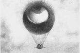 El ojo como un globo extraño se dirige hacia el infinito, de Odilon Redon. La mente ciega