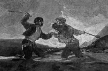 Francisco de Goya y Lucientes Duelo a garrotazos 1