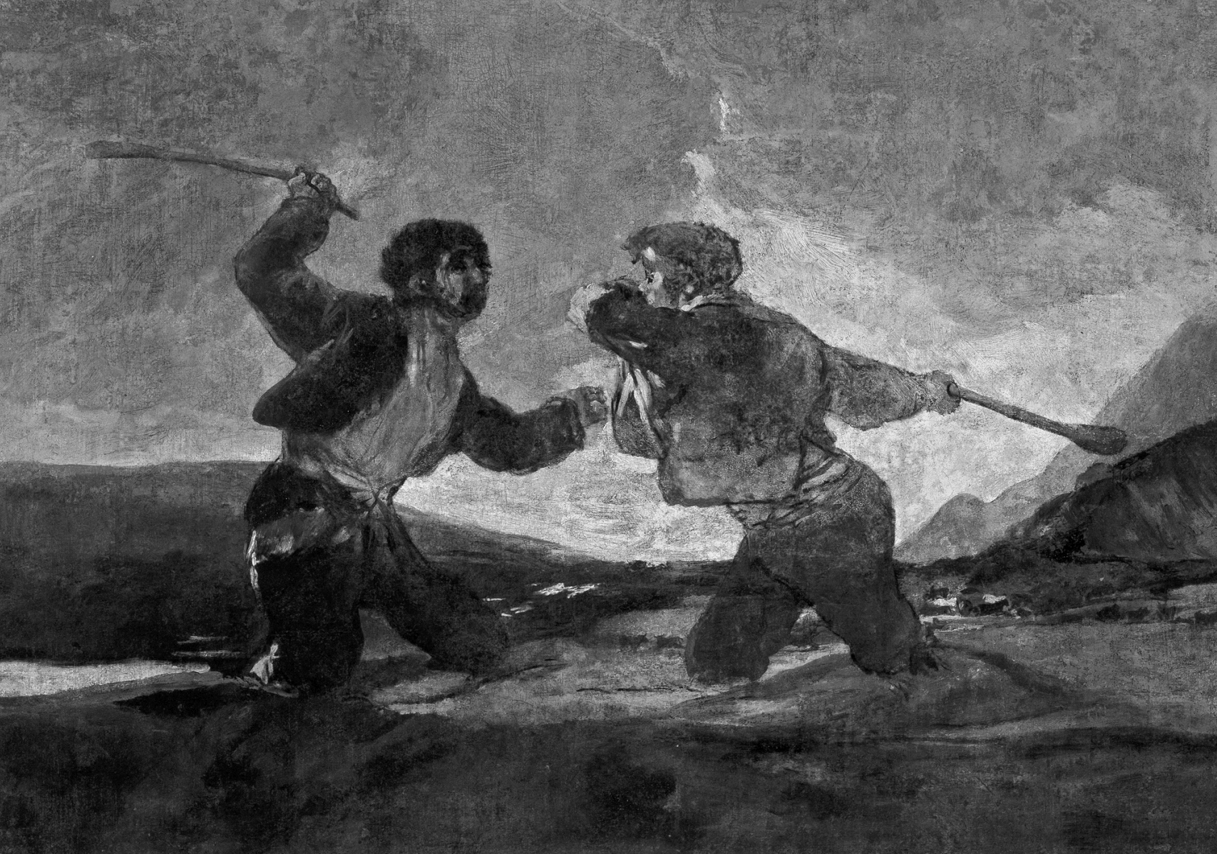 El País, la historia que no te contó Cercas 1 Francisco de Goya y Lucientes Duelo a garrotazos 1