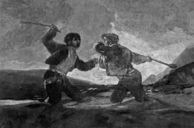 Francisco de Goya y Lucientes Duelo a garrotazos