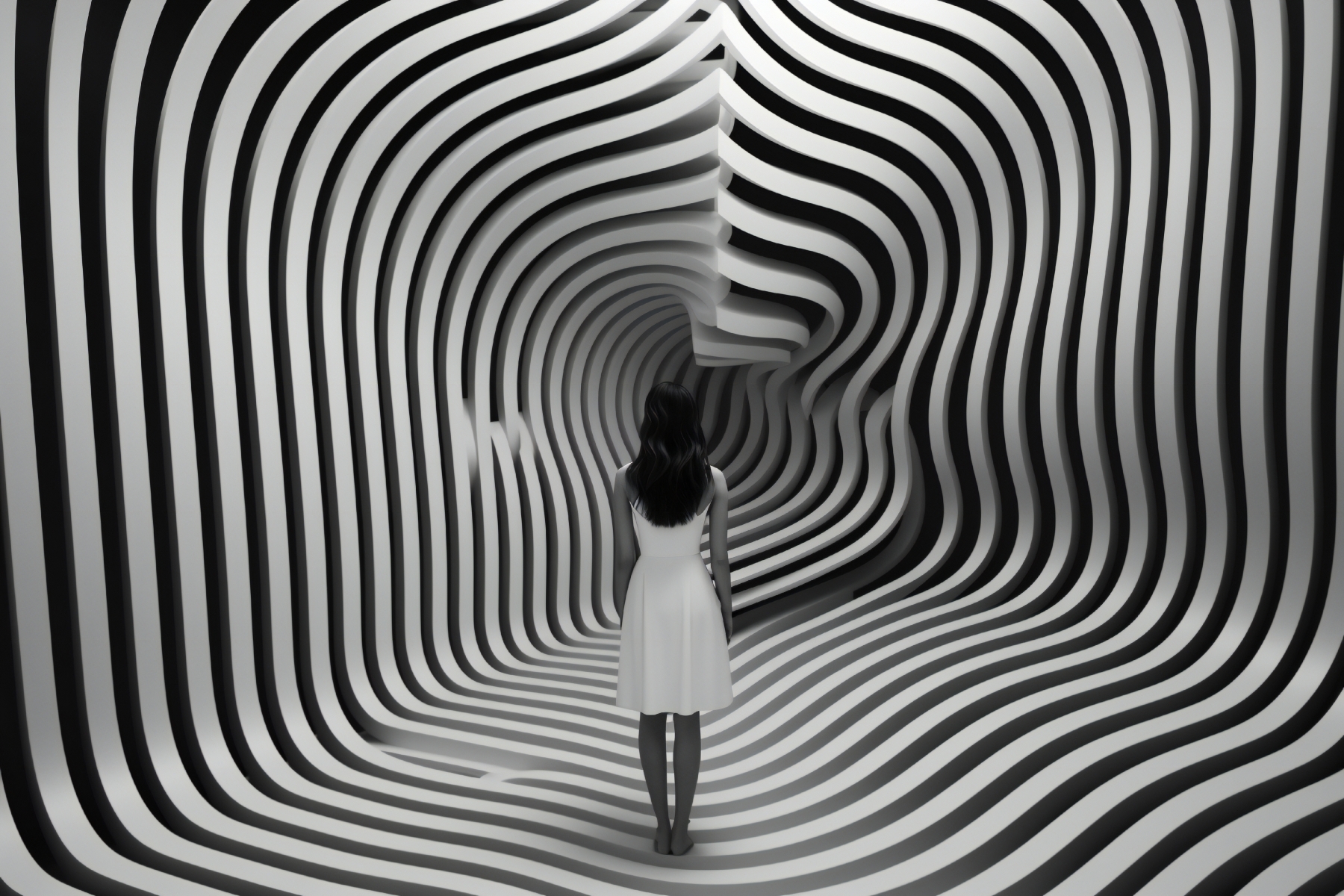 abstract weird black white background