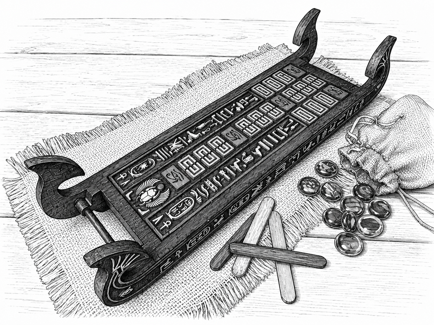 Del Juego Real de Ur al Parchís. Una historia fascinante sobre los juegos de mesa de persecución. 1 aseb