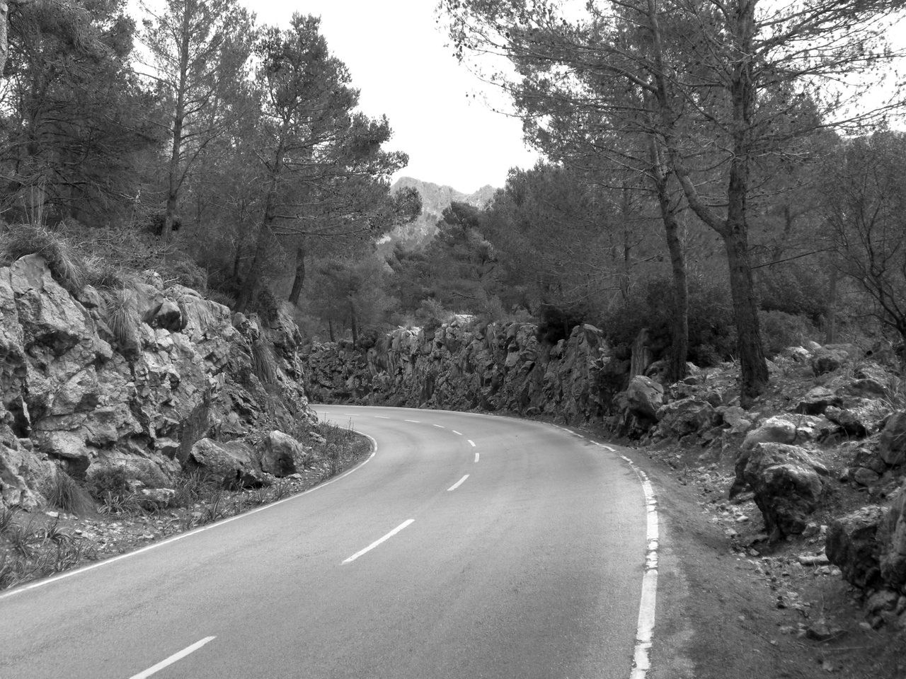 En la carretera cerca Fornalutx Mallorca panoramio