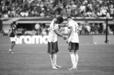 Lamine Yamal y Pedro Porro con la camiseta de la segunda equipación de la selección española. Foto Cordon.
