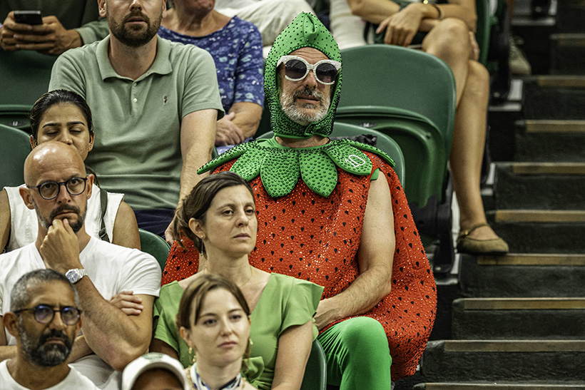 Wimbledon: fresas con nata en las articulaciones 1 Una imagend del público en la edición de Wimbledon de 2026. foto: Cordon.