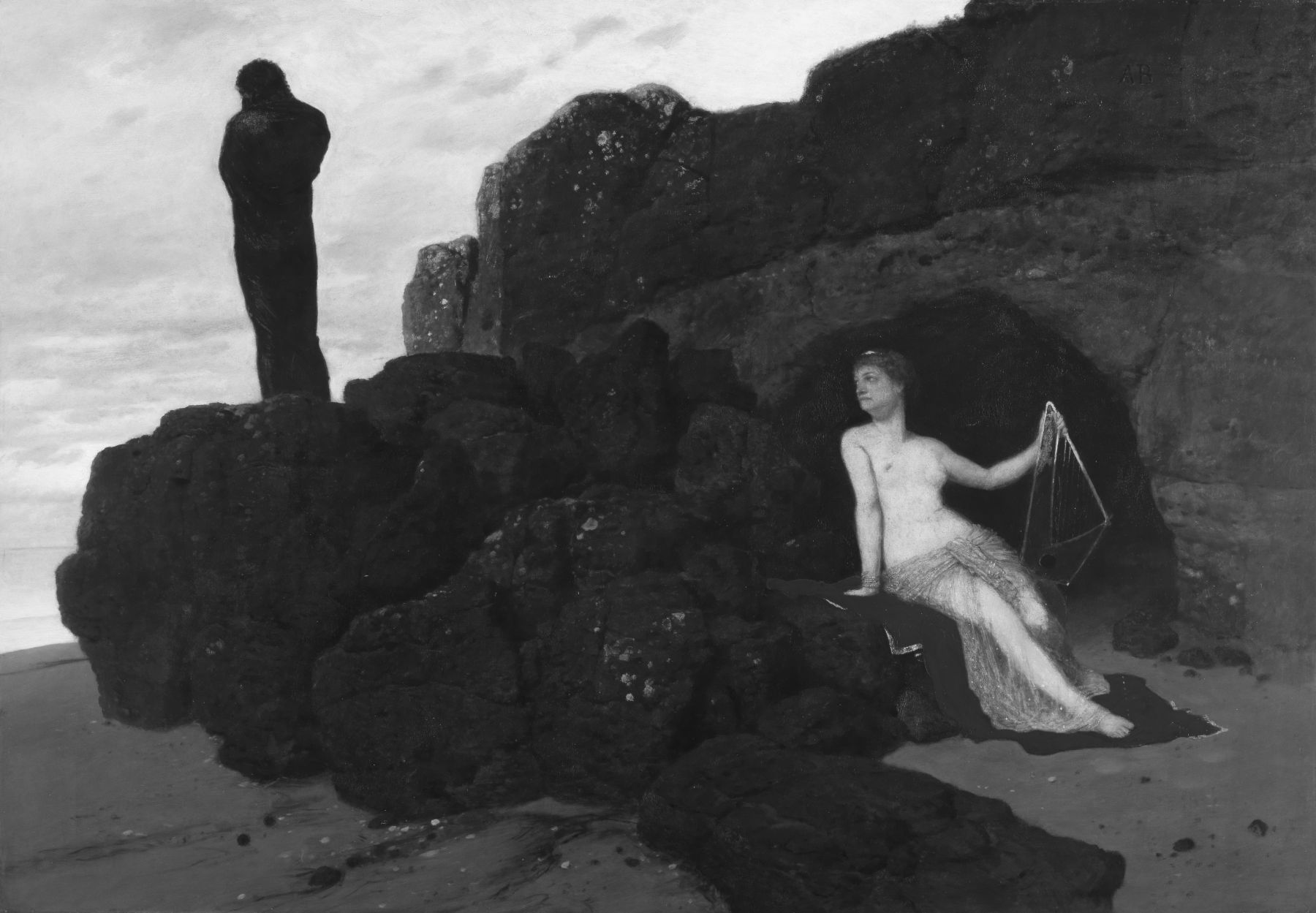 Leer la Odisea en tiempos iletrados (4): Calipso 1 Arnold Bocklin 008