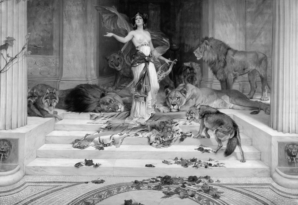 Leer la Odisea en tiempos iletrados (3): Helena 1 Circe by Wright Barker 1889bn