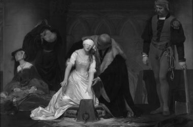 PAUL DELAROCHE Ejecucion de Lady Jane Grey National Gallery de Londres 1834