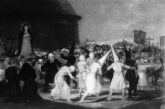 Procesión de disciplinantes, de Francisco de Goya. látigo