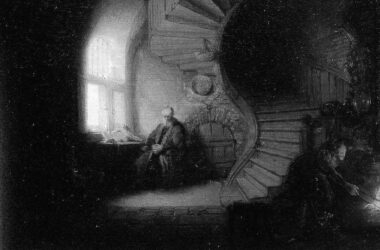 El filósofo en meditación, de Rembrandt (1632). filosófica