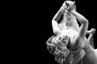 Sátiro y bacante (1834), de James Pradier. Museo del Louvre, París. El monstruo también quiere follar
